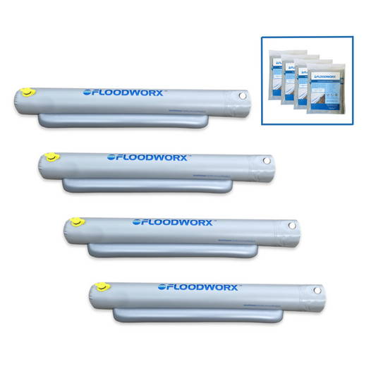 4Ft/122cm Flood Barrier (4 Pack)